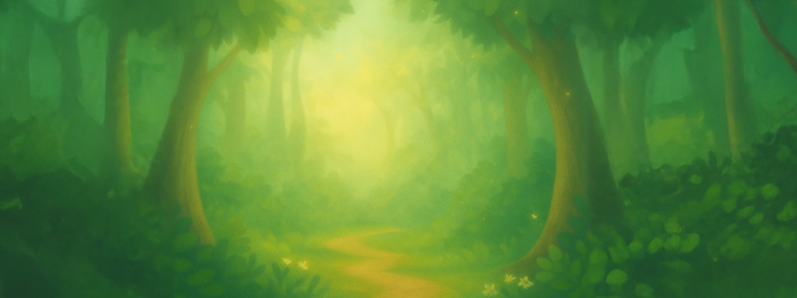 Magical forest background